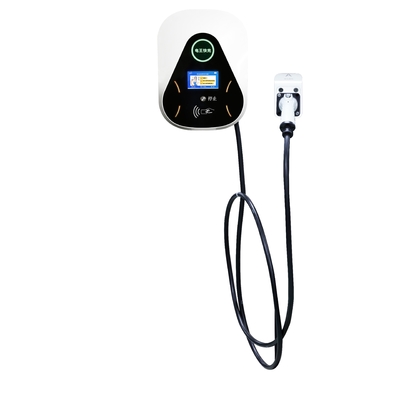 220VAC Input Voltage Range 7KW Wall Mounted Charger for Energy Vehicles Portable Charger