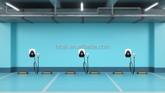 220VAC Input Voltage Range 7KW Wall Mounted Charger for Energy Vehicles Portable Charger
