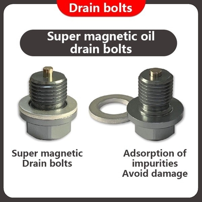 Magnetic Oil Pan Drain Bolt Plug M14x1.5 M12x2.25 for AC SCHNITZER X6 E71 SUV 08-14