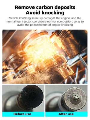 Car Fuel Nozzle Used Fuel Injector Cleaner for Power Loss Problem Solution Liquid