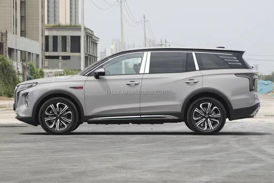 2024 HongQi HS7 Black Mid to Large-Sized SUV with Left-Hand Drive and No Roof Rack