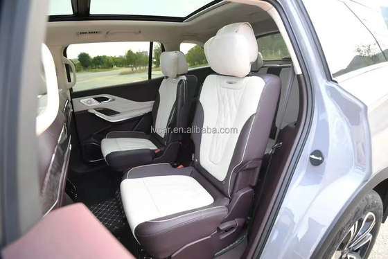 2024 HongQi HS7 Black Mid to Large-Sized SUV with Left-Hand Drive and No Roof Rack