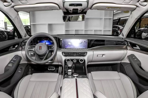 185kW Maximum Power HongQi H9 Popular Chinese Car with Left-Hand Drive and Fuel Power