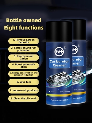 In-Car Foam Carpet Cleaning Made Easy with 220ml Waterless Car Wash Foam Cleaner Spray