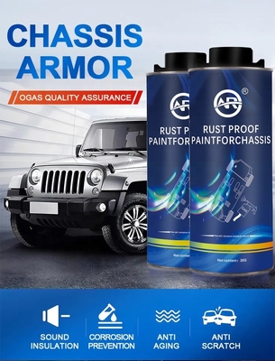 Spray Rubberized Undercoating for Car Rust Corrosion Proof 1kg 18 Months Shelf Life
