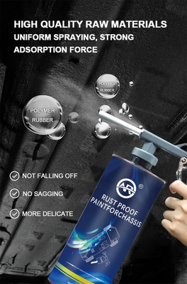 Spray Rubberized Undercoating for Car Rust Corrosion Proof 1kg 18 Months Shelf Life