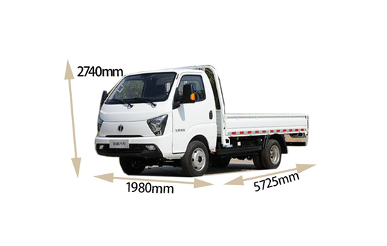 Mini Truck Electric Energy Vehicles 2024 2 Seats and 100% Electric Fuel by Feidi Ef3