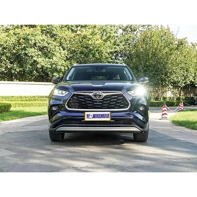 Highlander Toyota's Electric Fabric Red Standard Turbo Dark Multi-function Hybrid SUV
