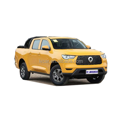 Great Wall Cars Auto Pickup Truck with Roll Bar and Left Hand Drive Steering Position