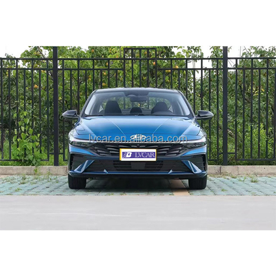 Electric Steering Used Hyundai Elantra 1.5L Sports Sedan with KZ LED Camera and Turbo