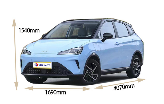 Pure Electric Nezha Aya Energy Electric Vehicle 318-401km Range 0.5 Hour Charging Time