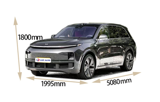 Silver Li Xiang L8 MAX Electric EV Car Multi-function Steering Wheel Panoramic Sunroof