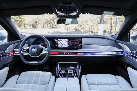 BMW I7 Second-hand Zero Kilometer Electric Sedan Leather LED Headlight 5 Seater ACC Left