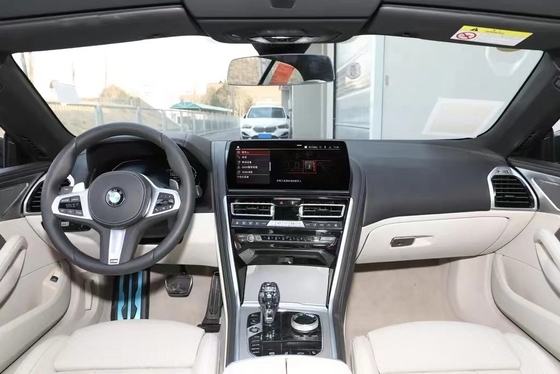 BMW 840i High Horsepower Rear Wheel Drive Convertible Sports Car with 360° Rear Camera